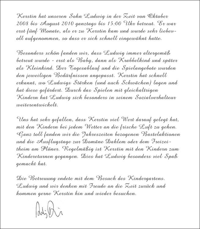 Tagesmutter in Wilmersdorf